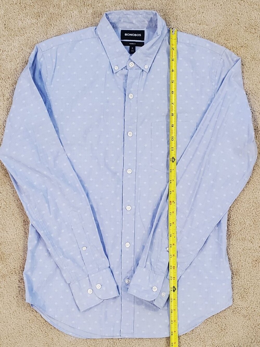 Bonobos Tailored Fit Button Up Shirt